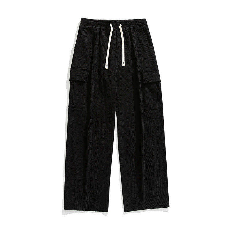 Japanese Corduroy Casual Pants Men